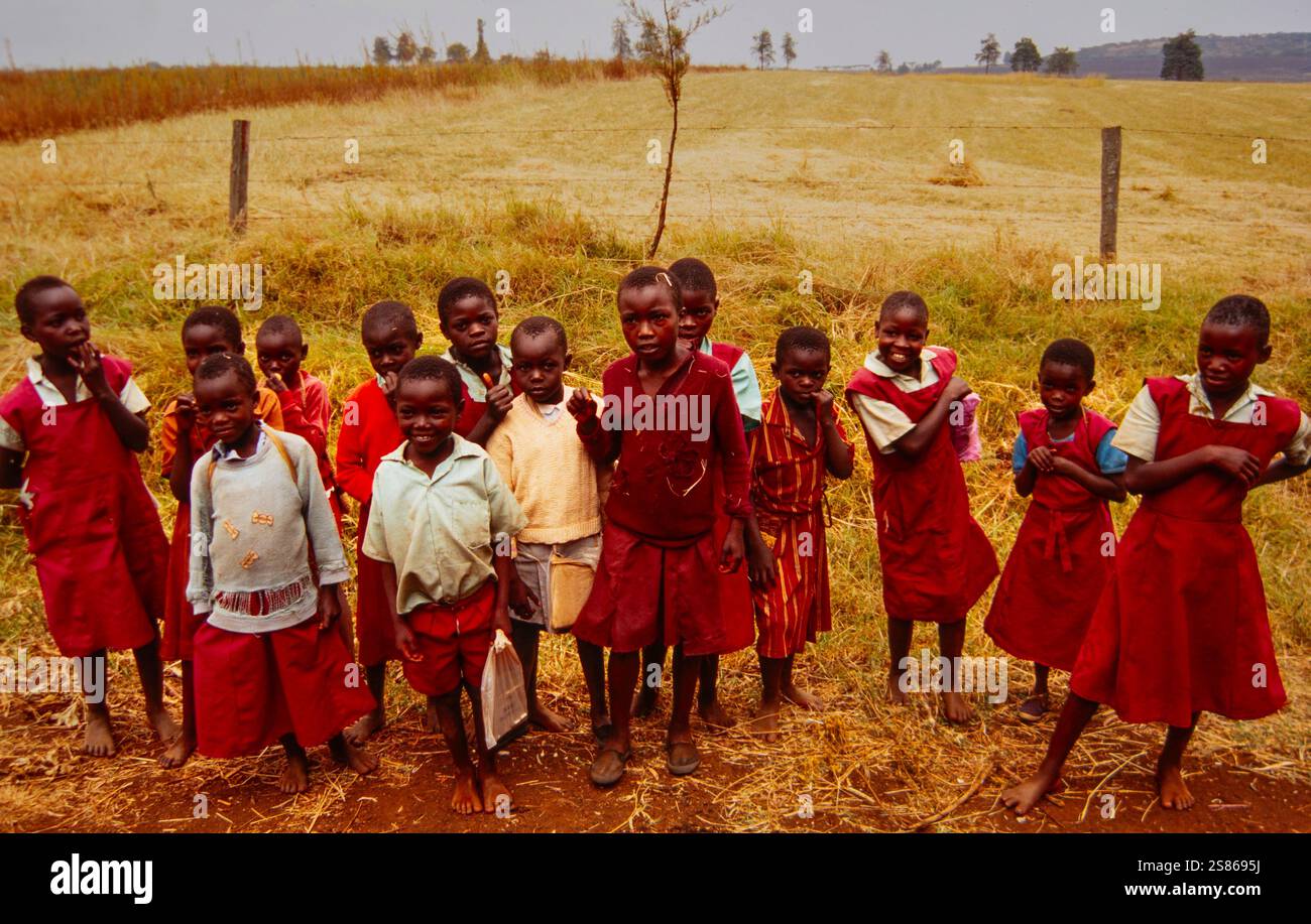 School children, Kenya Stock Photo