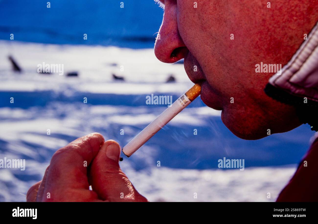 Smoker Stock Photo