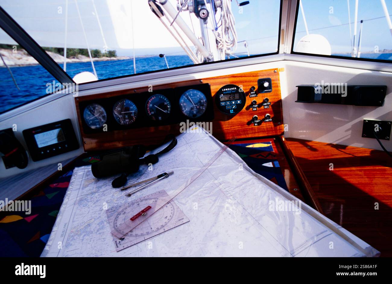 Navigation Stock Photo