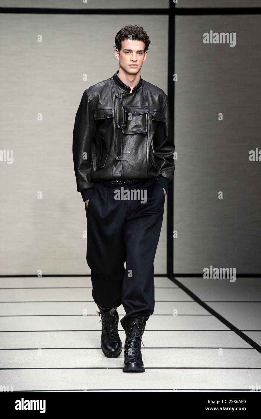 Andreas Athanasopoulos Milan Fashion Week - Men F/W 2025-26 Giorgio ...