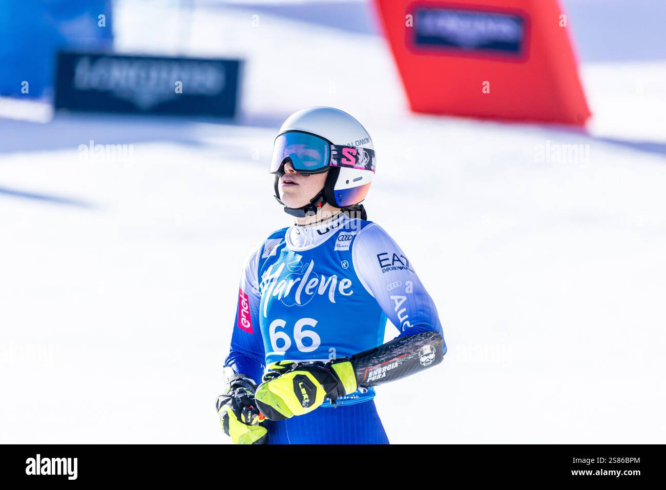 AGNELLI Carole ITA during AUDI FIS Ski World Cup Giant Slalom Women
