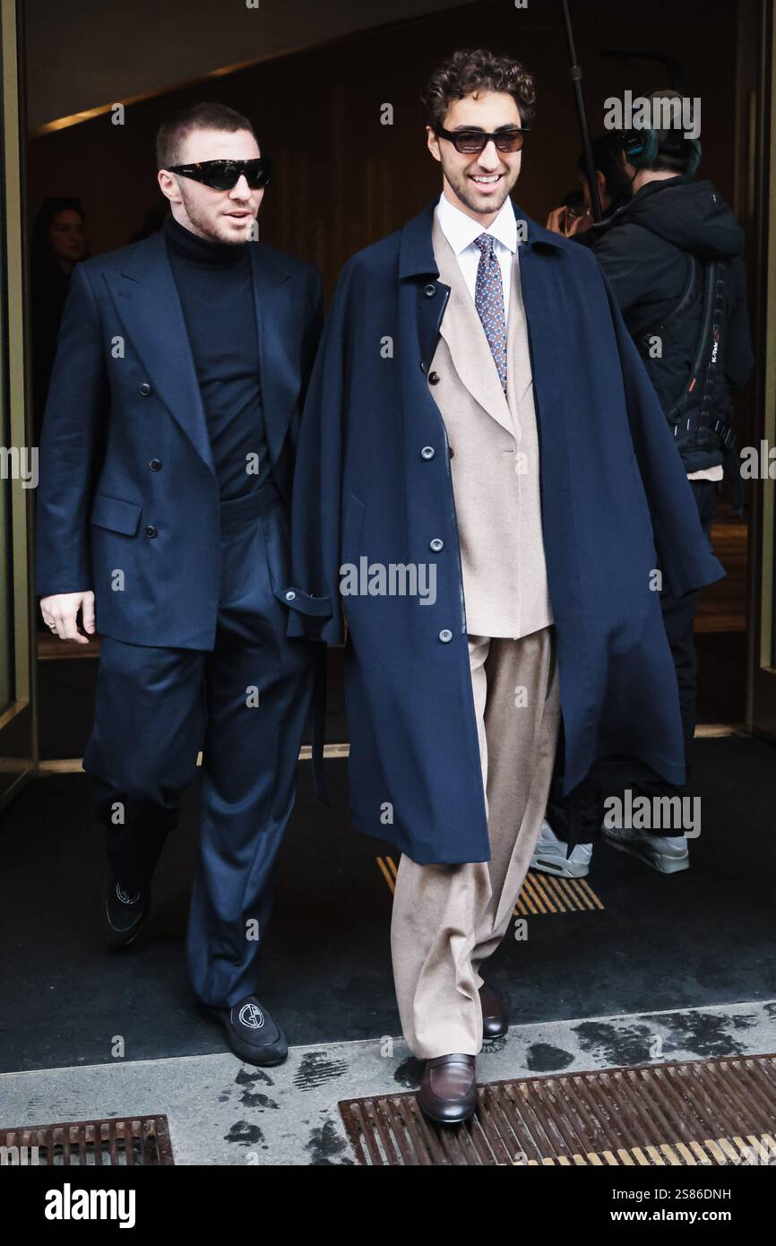 Milan, Milan Men's Fashion Week Fall/Winter 2025 Men's Fashion, Fall