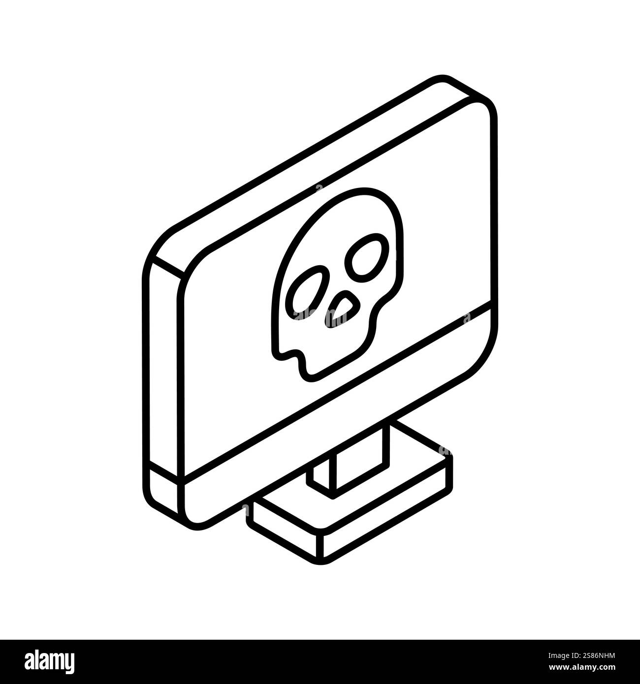 Get this amazing icon of computer hacking in trendy style Stock Vector ...