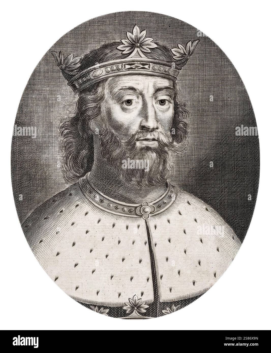 14th century king of england hi-res stock photography and