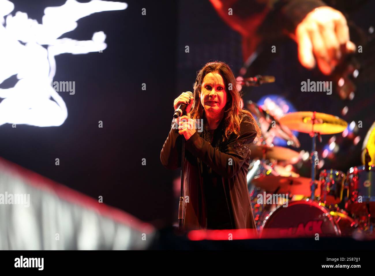 ozzy osbourne no drums