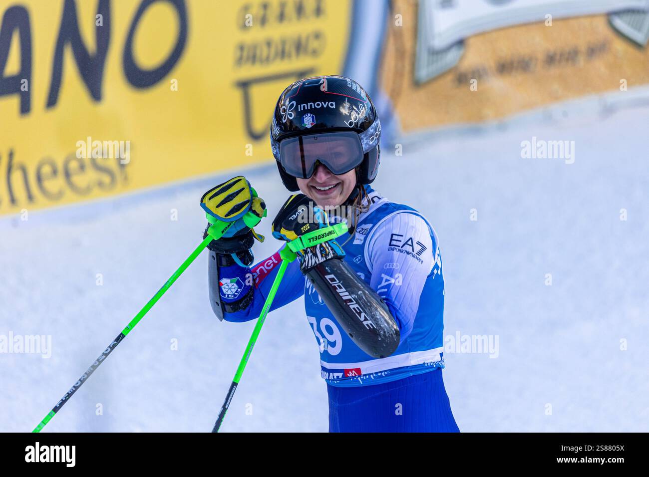 DELLA MEA Lara ITA during AUDI FIS Ski World Cup Giant Slalom Women