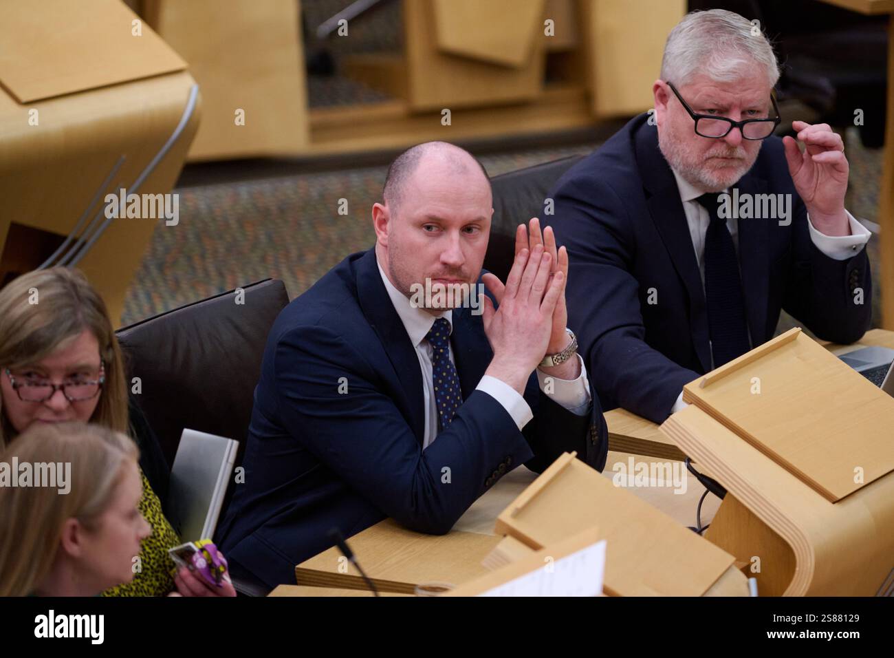 Edinburgh Scotland, UK 21 January 2025. Cabinet Secretary for Health ...