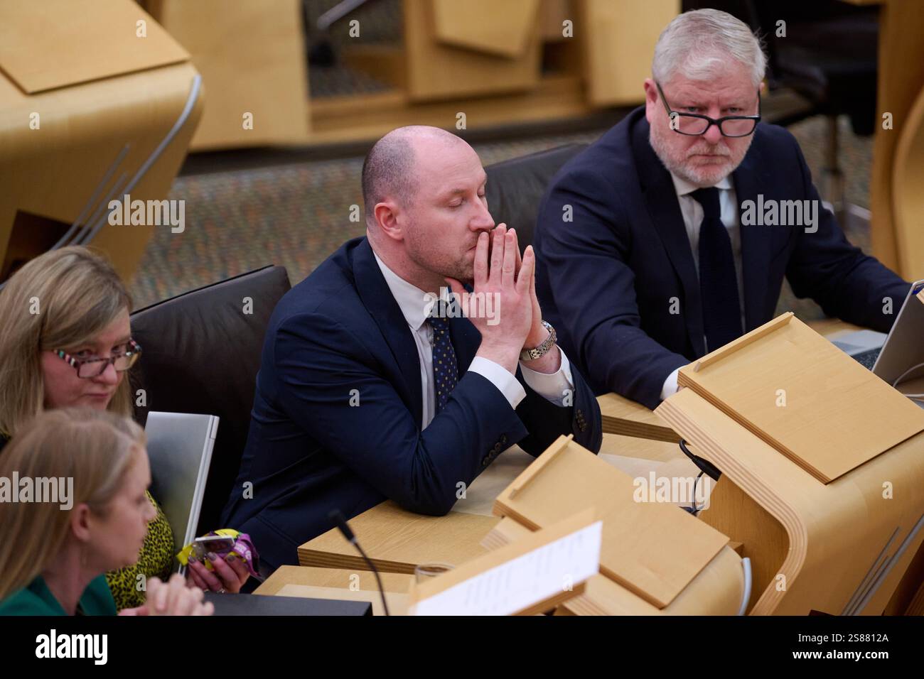 Edinburgh Scotland, UK 21 January 2025. Cabinet Secretary for Health ...