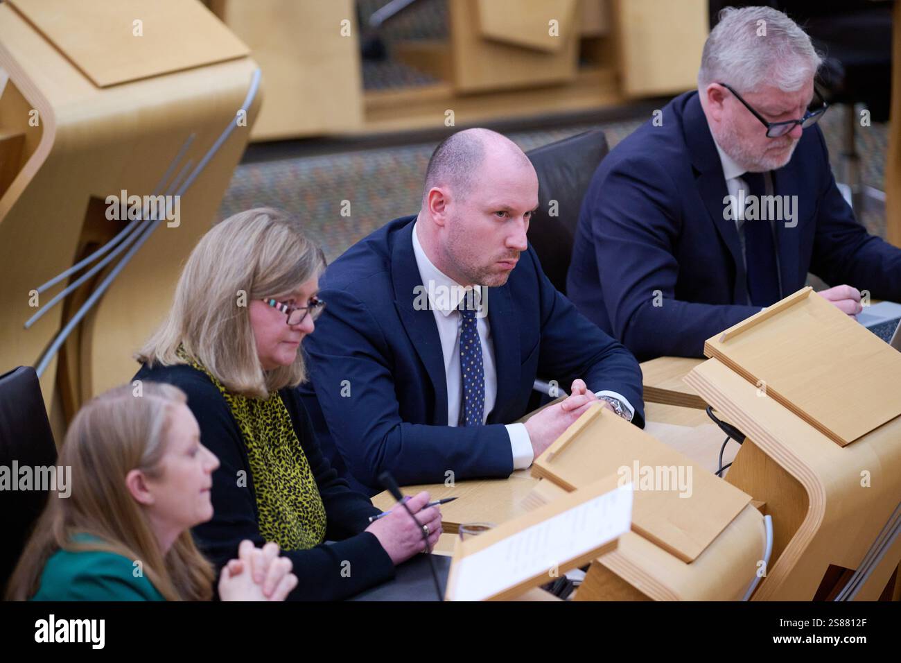Edinburgh Scotland, UK 21 January 2025. Cabinet Secretary for Health ...