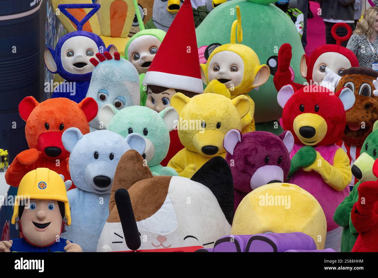 21/01/2025. London, UK The Character Parade of giant Wellknown and