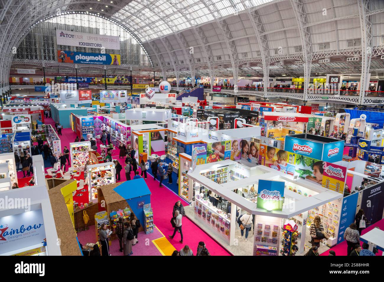 21/01/2025. London, UK A view of The Toy Fair 2025 held at Olympia