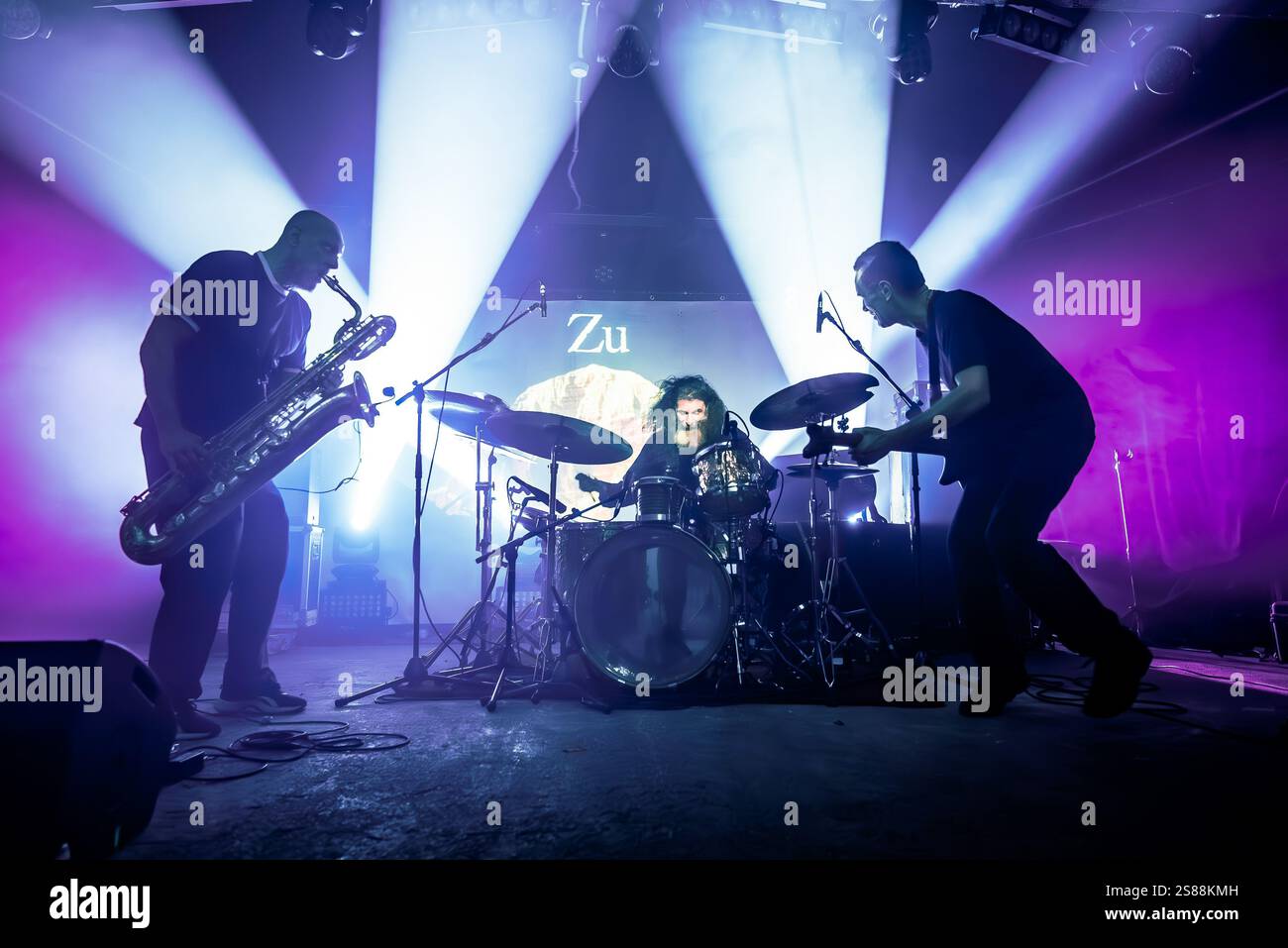 ZU during the Music Concert ZU "European Tour 2025" on January 19, 2025
