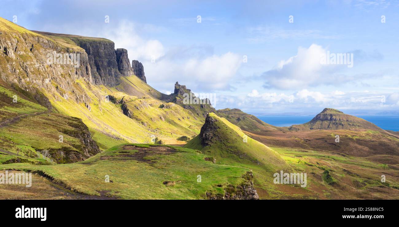 The Quiraing Skye Isle Of Skye Highlands And Islands Scotland UK GB 