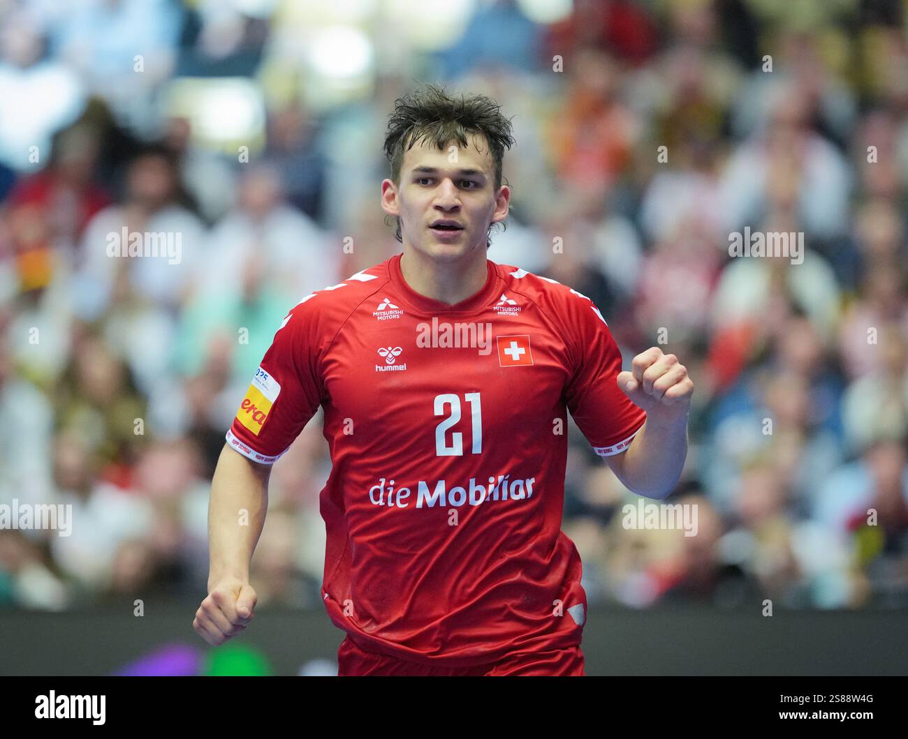 19 January 2025, Denmark, Herning Handball World Championship, Poland