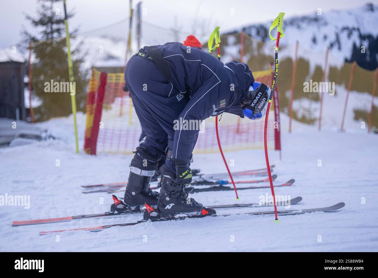 KITZBUEHEL, AUSTRIA JANUARY 21 Dominik Paris of Italy during Audi FIS Alpine Ski World Cup