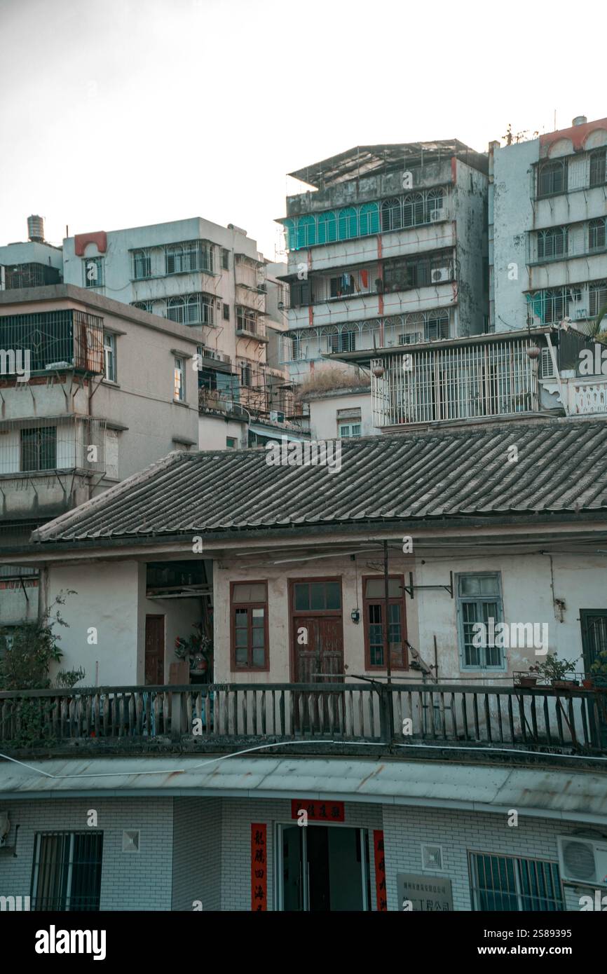 View of Exploring the Urban Landscape that Reflects Both Traditional and Modern ...