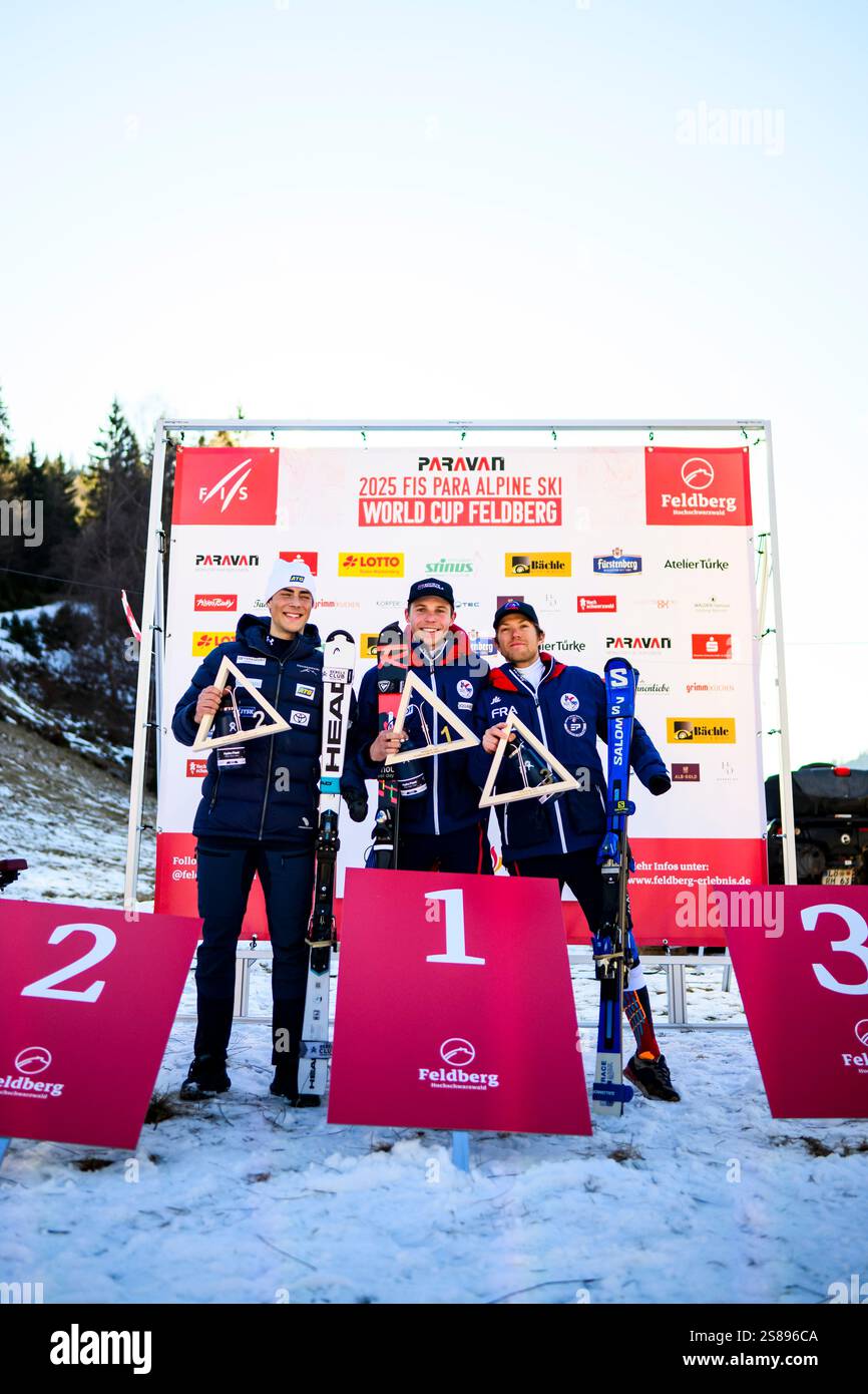 21 January 2025, BadenWürttemberg, Feldberg Alpine skiing FIS Para