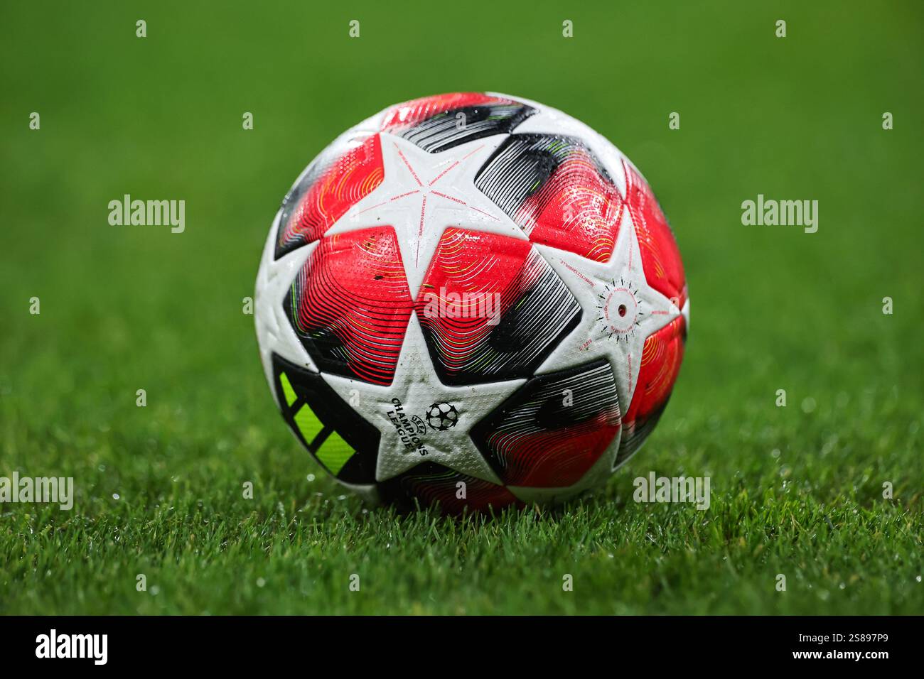 Champions league ball ahead of the UEFA Champions League League Stage