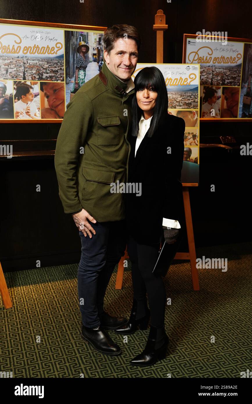 Claudia Winkleman arriving for a screening of Posso Entrare? An Ode To