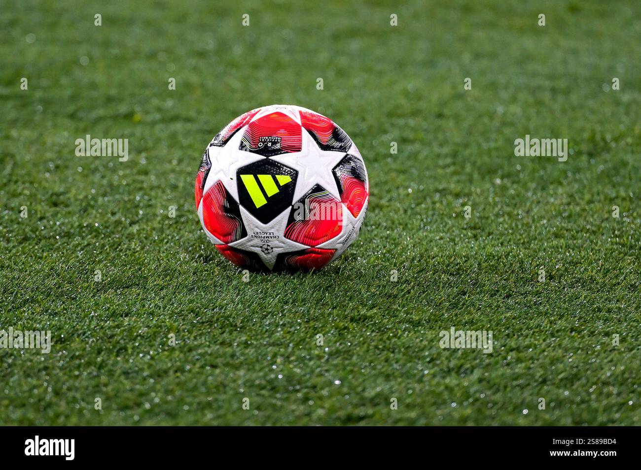 Uefa Champions League official ball 2024/25 during Bologna FC vs