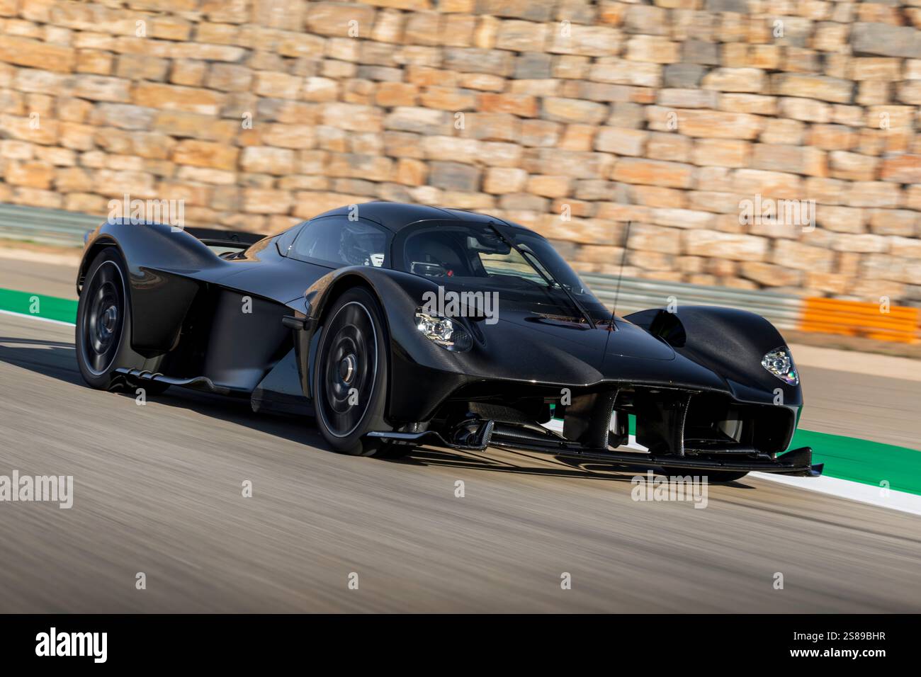 Aston Martin Valkyrie Hypercar Stock Photo