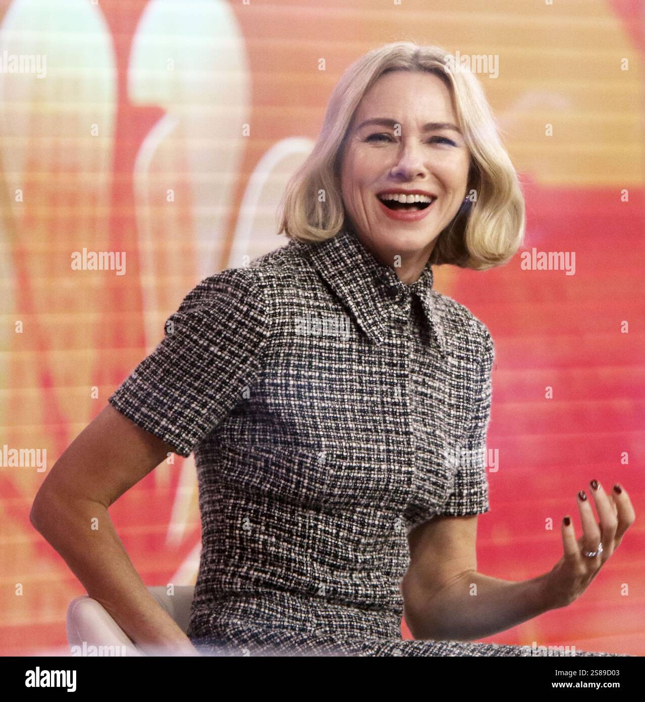 New York, NY, USA. 21st Jan, 2025. Naomi Watts visits NBC's Today Show