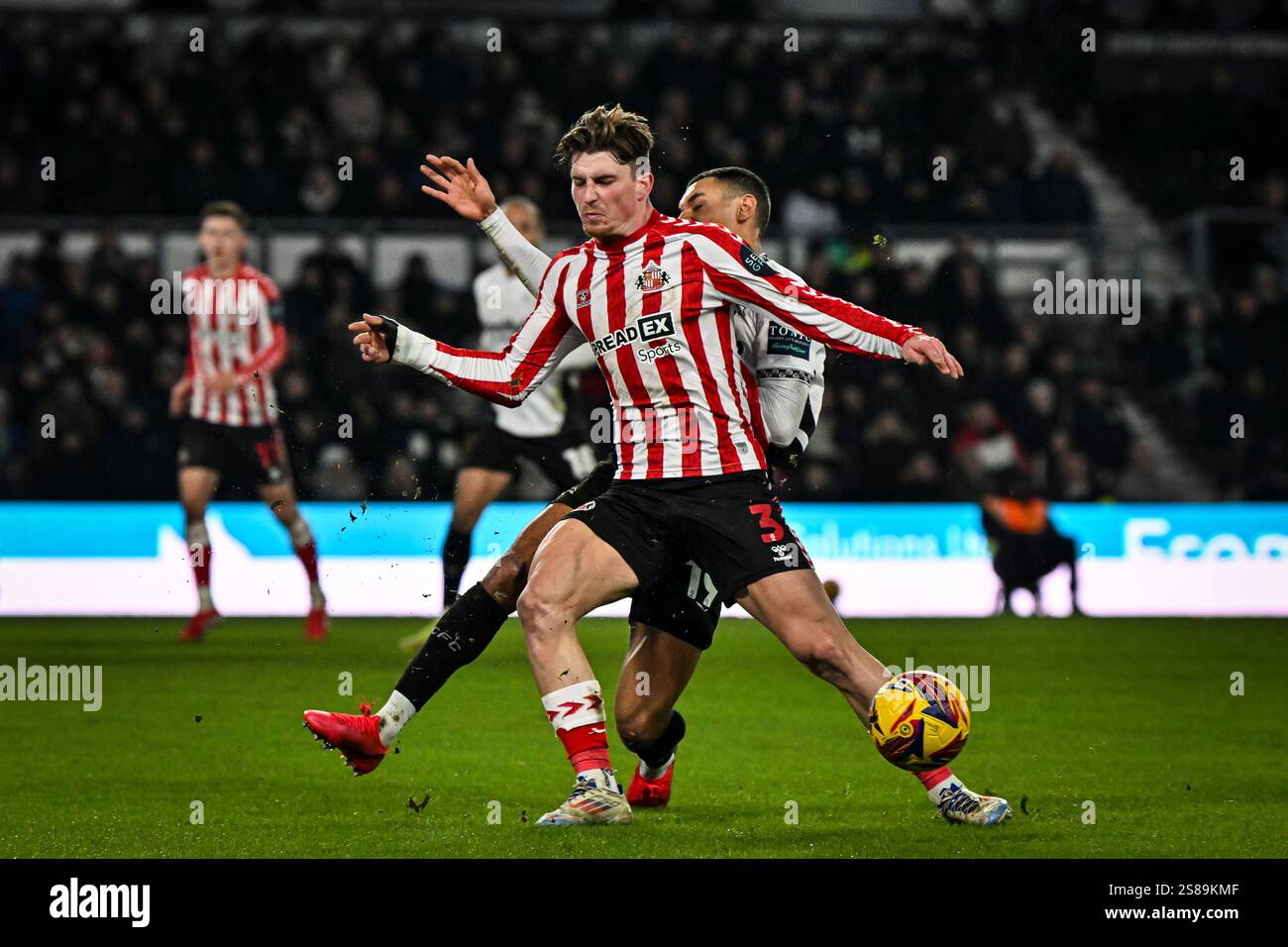 21st January 2025; Pride Park, Derby, Derbyshire, England; EFL