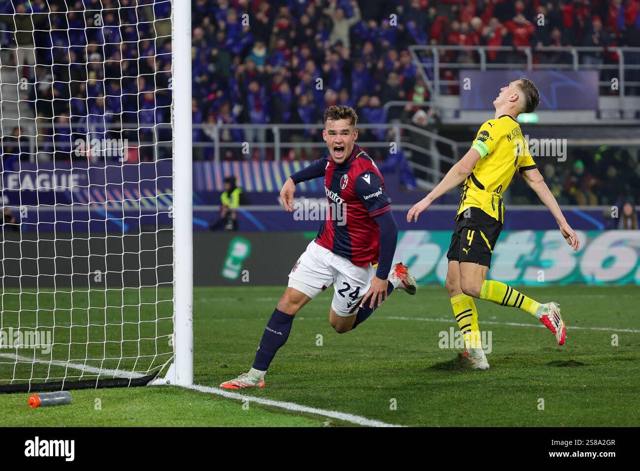 21st January 2025; Stadio Renato Dall Ara, Bologna, Italy, UEFA ...