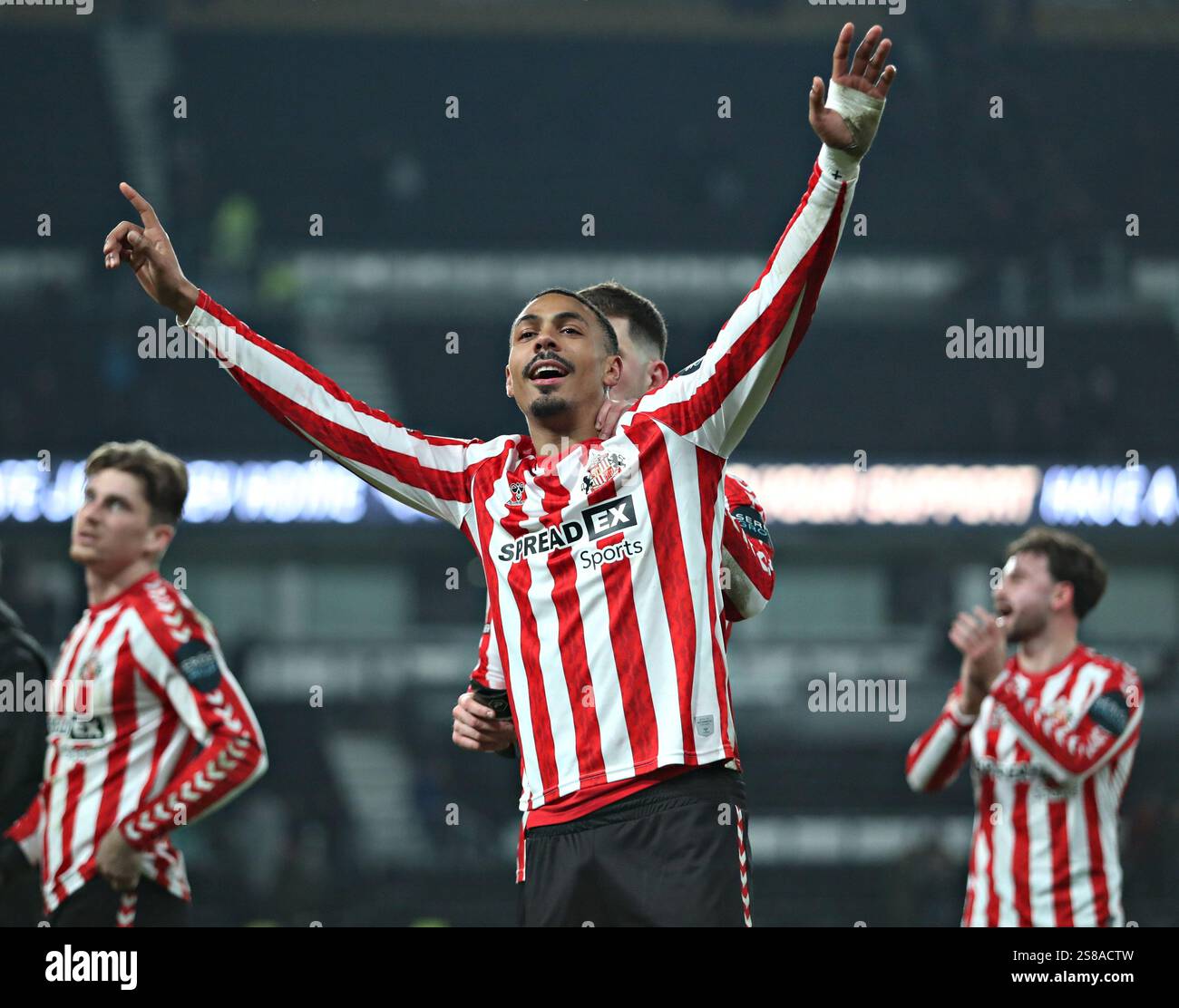Wilson Isidor of Sunderland after the Sky Bet Championship match Derby