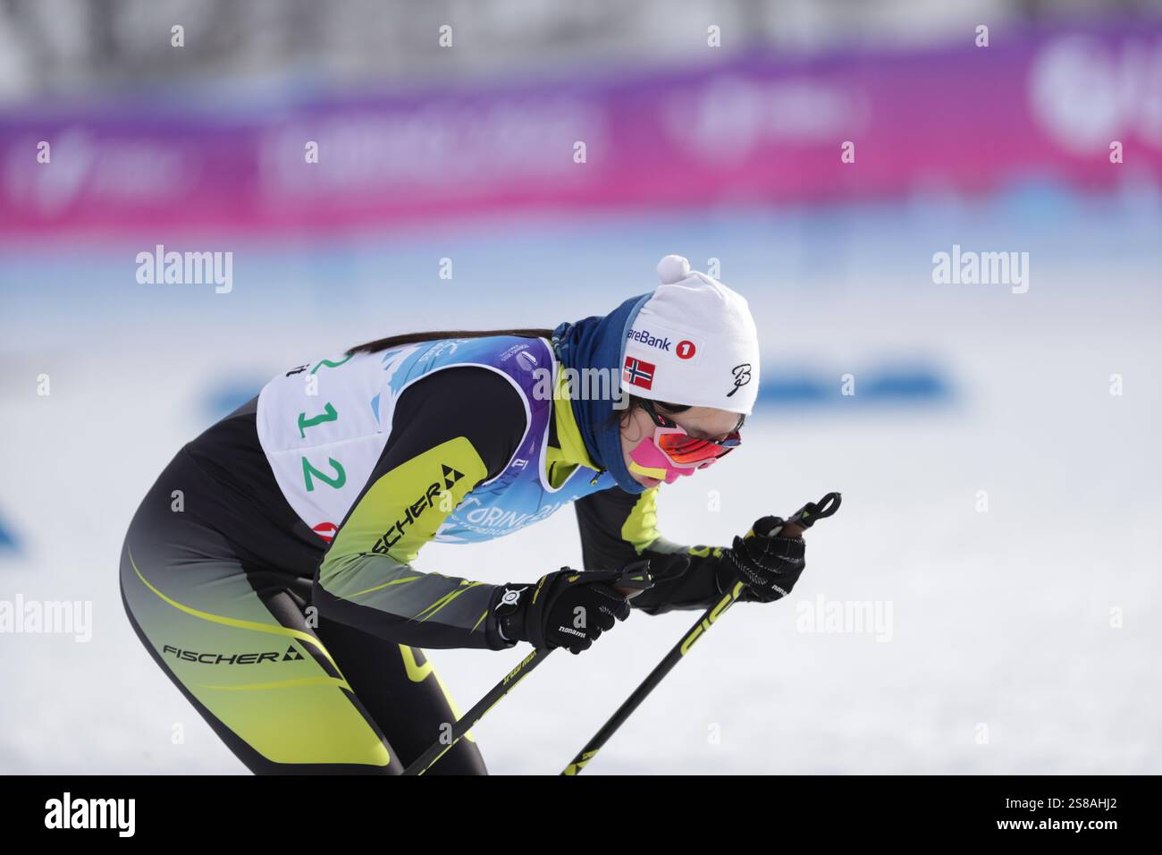 (250122) PRAGELATO, Jan. 22, 2025 (Xinhua) Shang Zitong of China