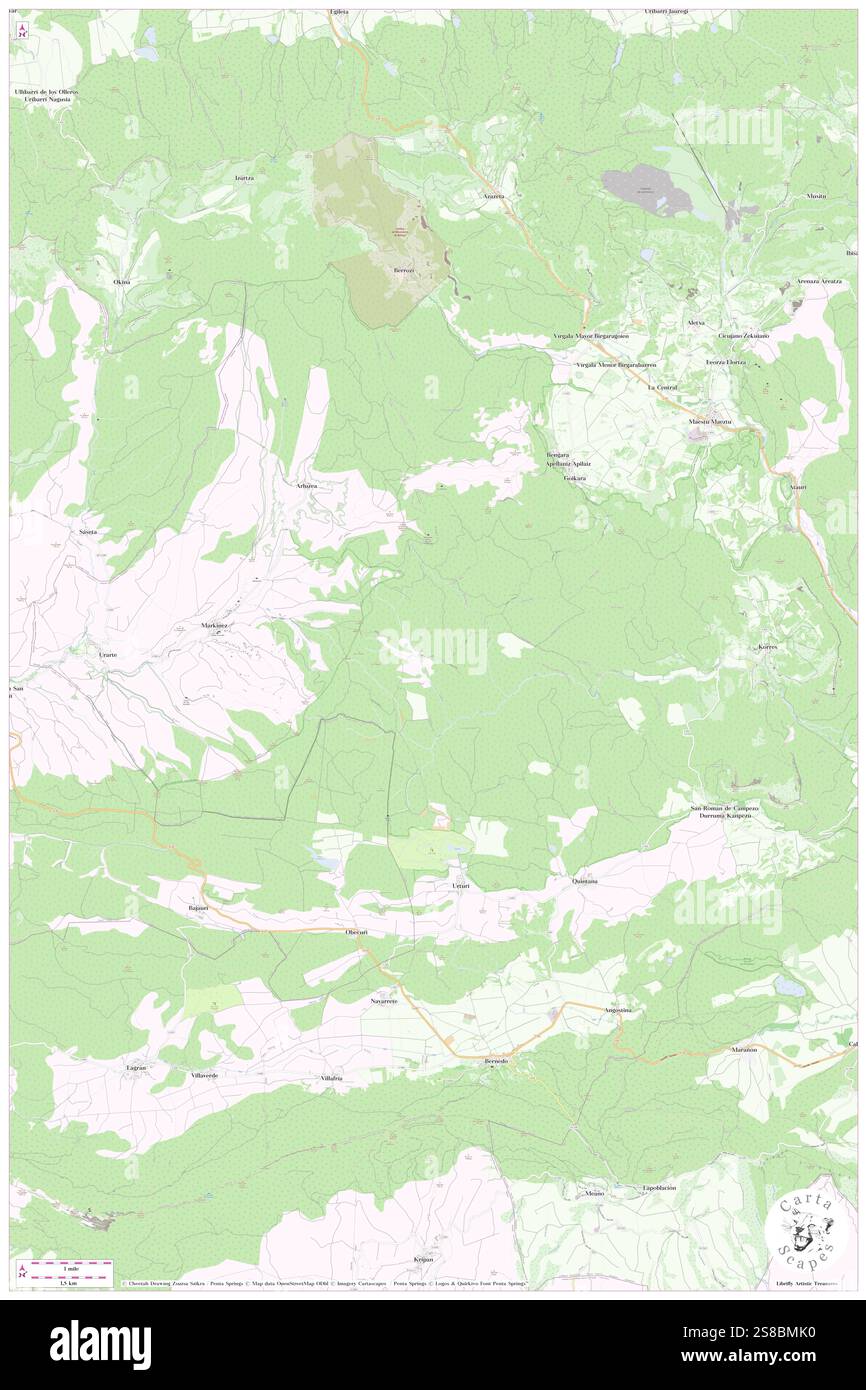 Bernedo, Araba / Álava, ES, Spain, Basque Country, N 42 37' 35'', S 2 ...