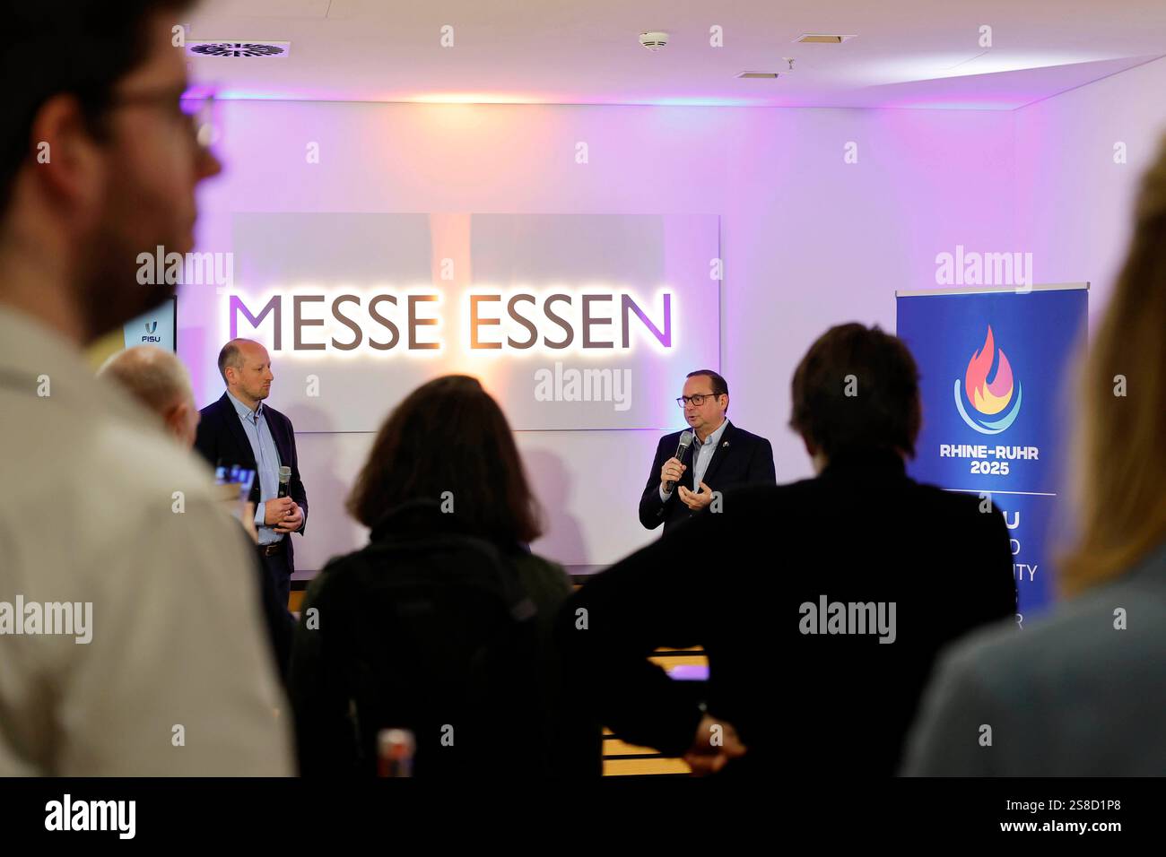 Pressekonferenz Rhine-Ruhr 2025 FISU World University Games 21.01.2025 ...