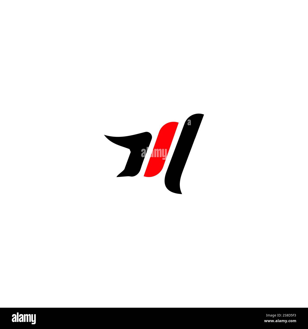 M logo template vector Stock Vector