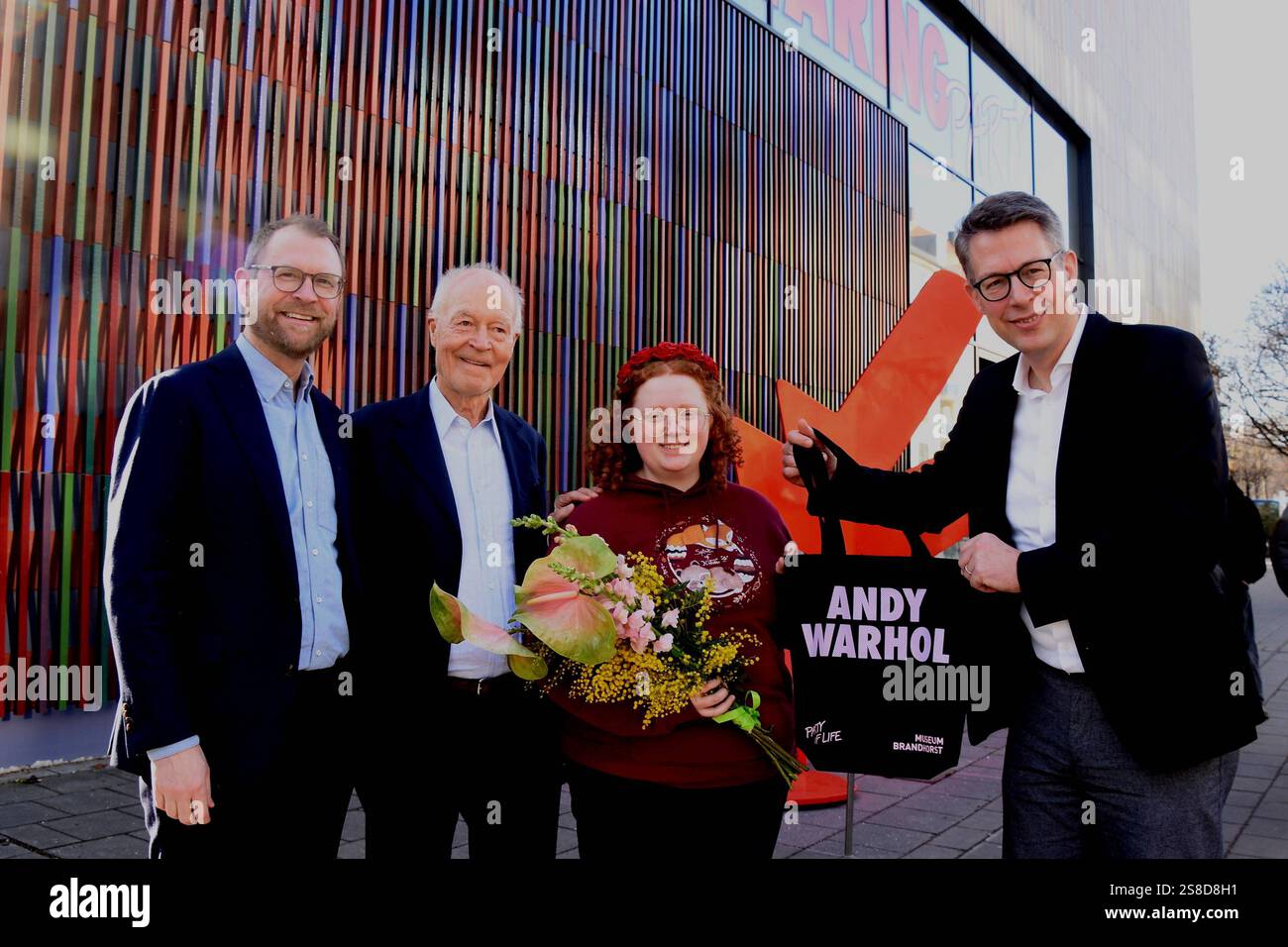 Muenchen 22.01.2025 Museum Brandhorst- Die Ausstellung Andy Warhol und ...