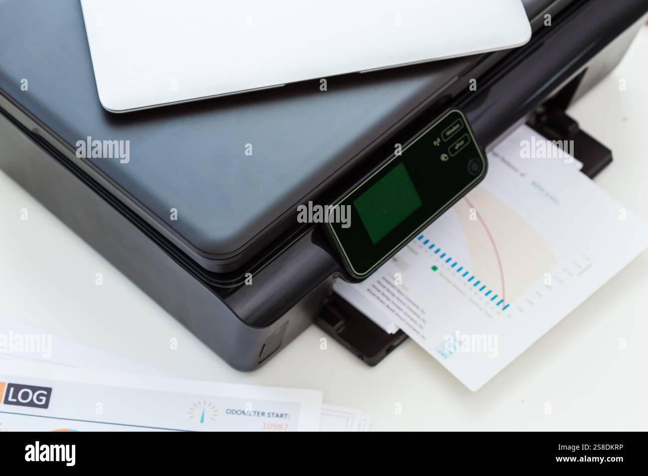 Soft Copy Scanner Printer, copier, scanner Stock Photo - Alamy