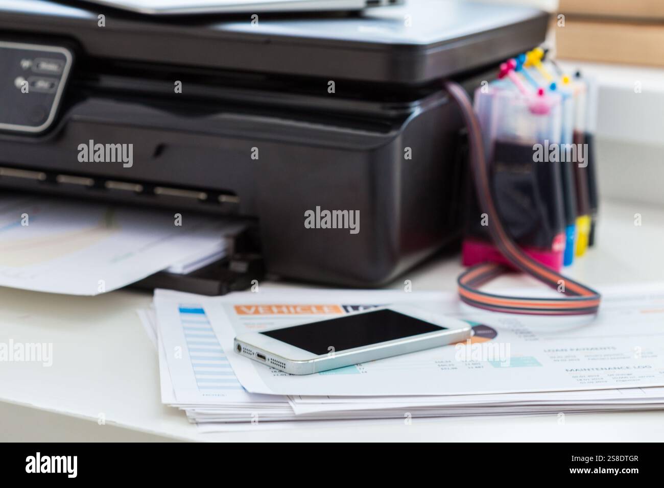 Printer, copier, scanner Stock Photo - Alamy