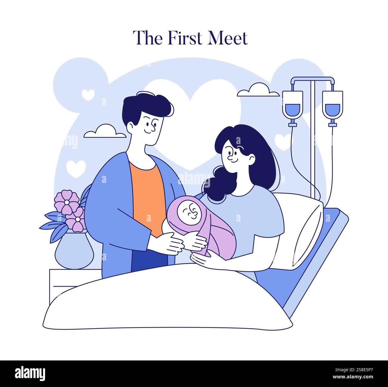 First meet Stock Vector Images Alamy