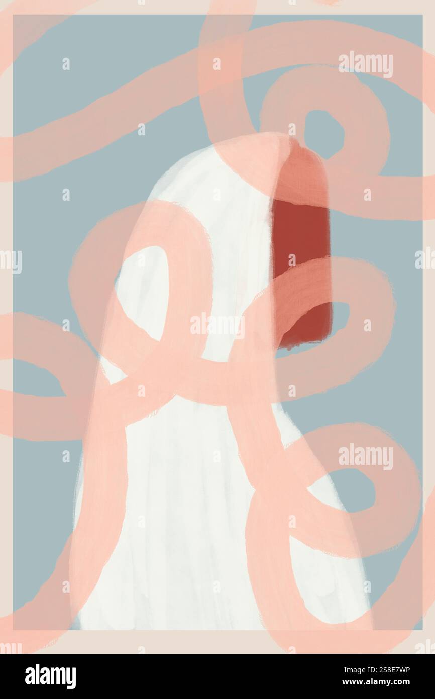 Enveloped in soft shapes hi-res stock photography and images - Alamy