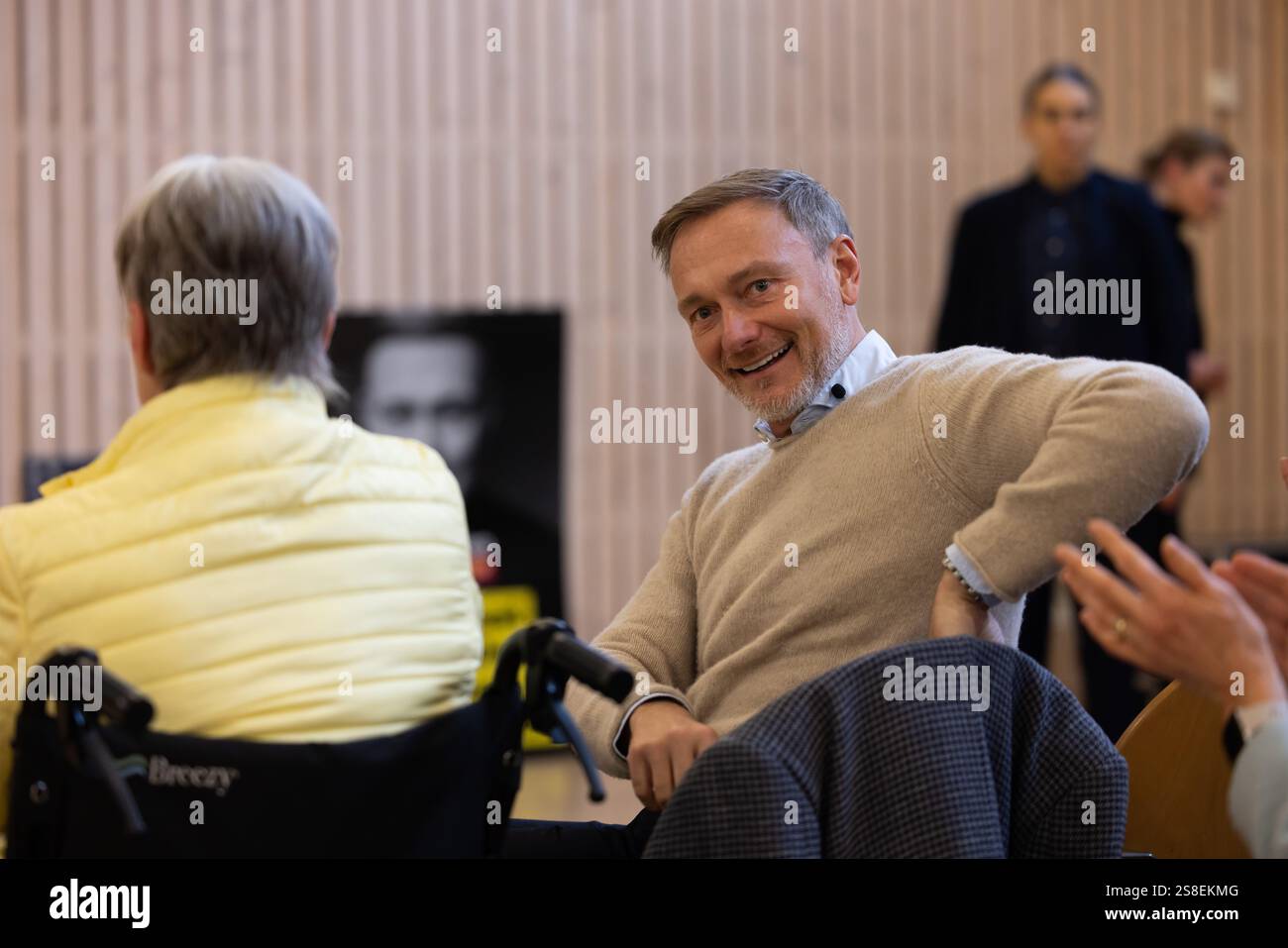 22 January 2025, Hesse, Melsungen Christian Lindner, chairman and top