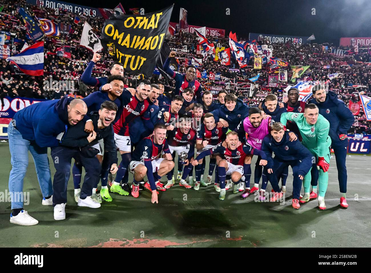 Final Joy Group (Bologna) during the UEFA Champions League match