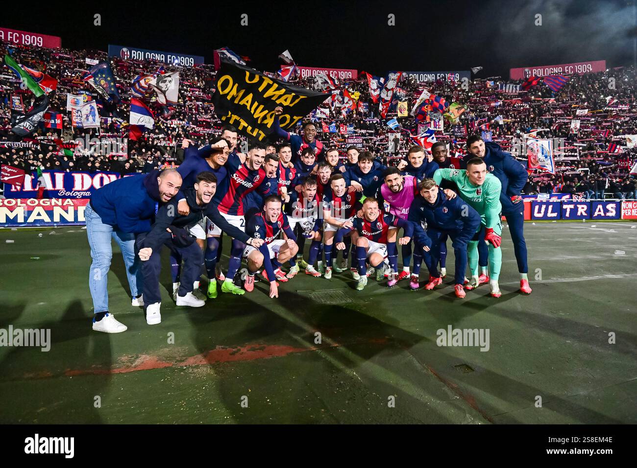 Final Joy Group (Bologna) during the UEFA Champions League match