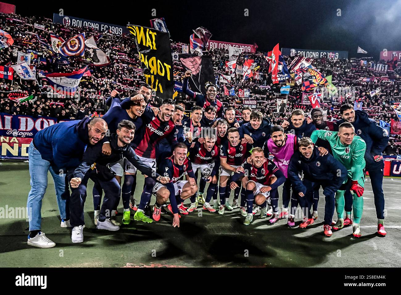 Final Joy Group (Bologna) during the UEFA Champions League match