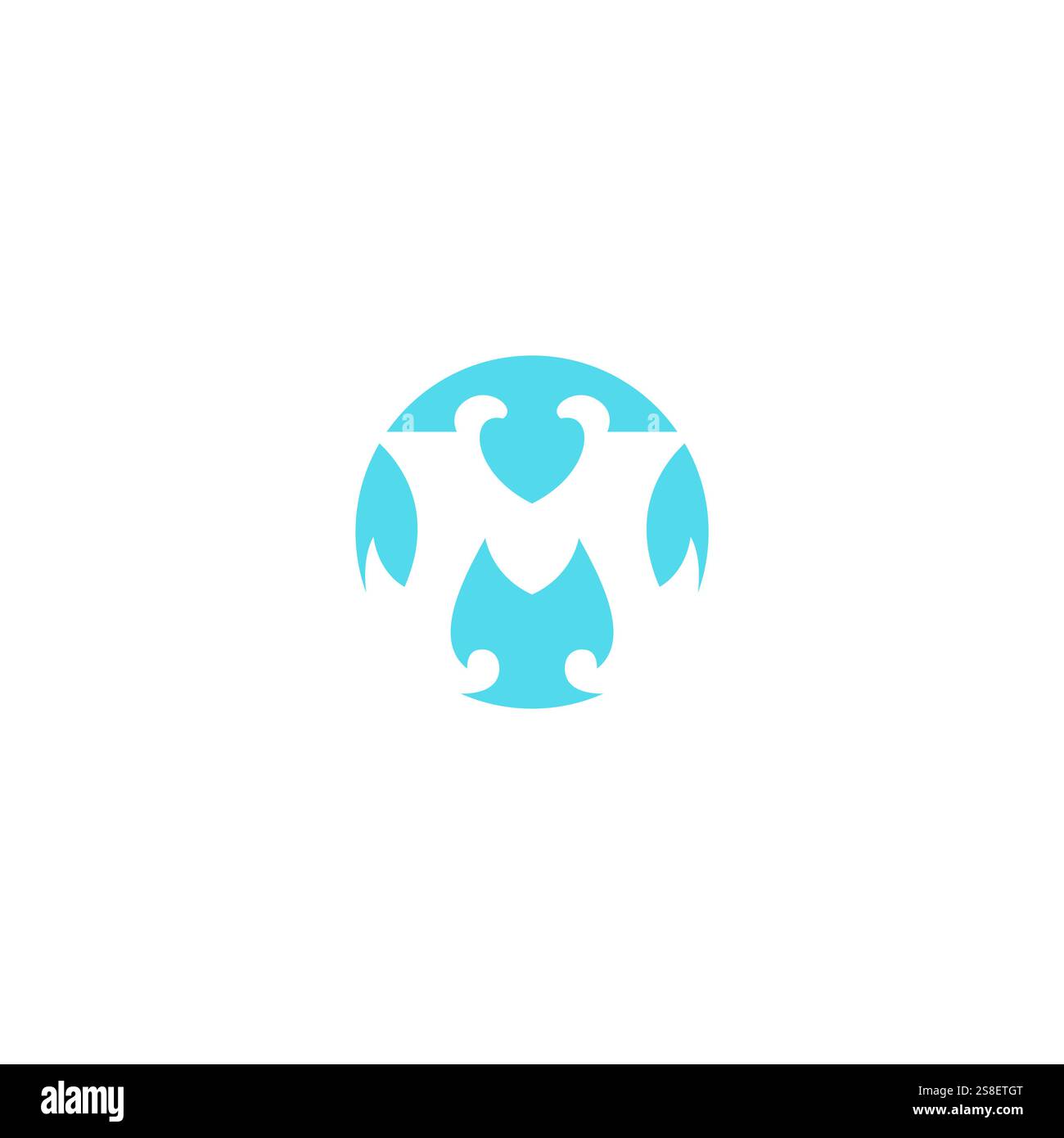 Letter M Initial Logo Design. M Simple Design Stock Vector