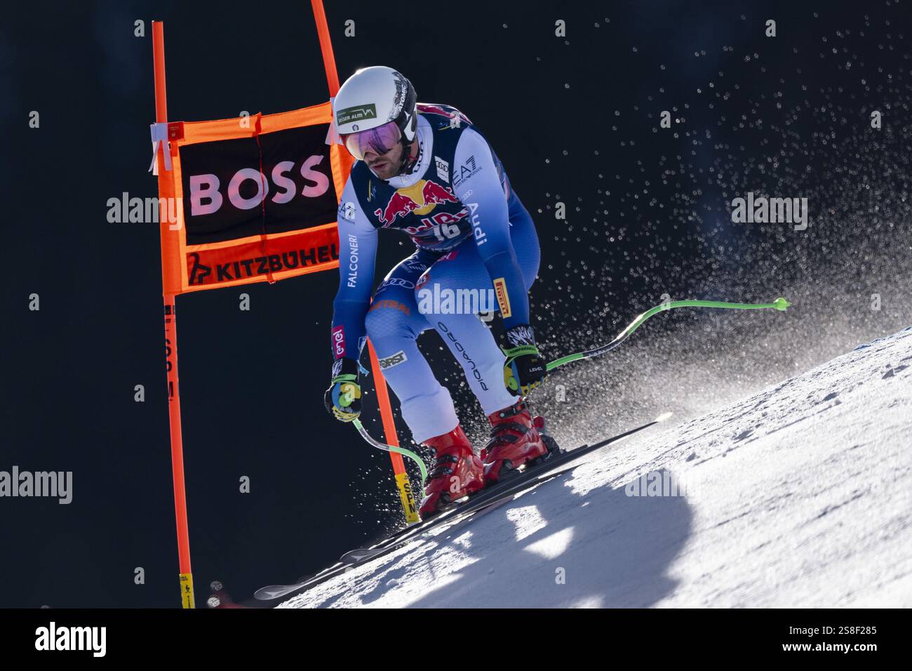KITZBUEHEL, AUSTRIA JANUARY 22 Florian Schieder of Italy during Audi