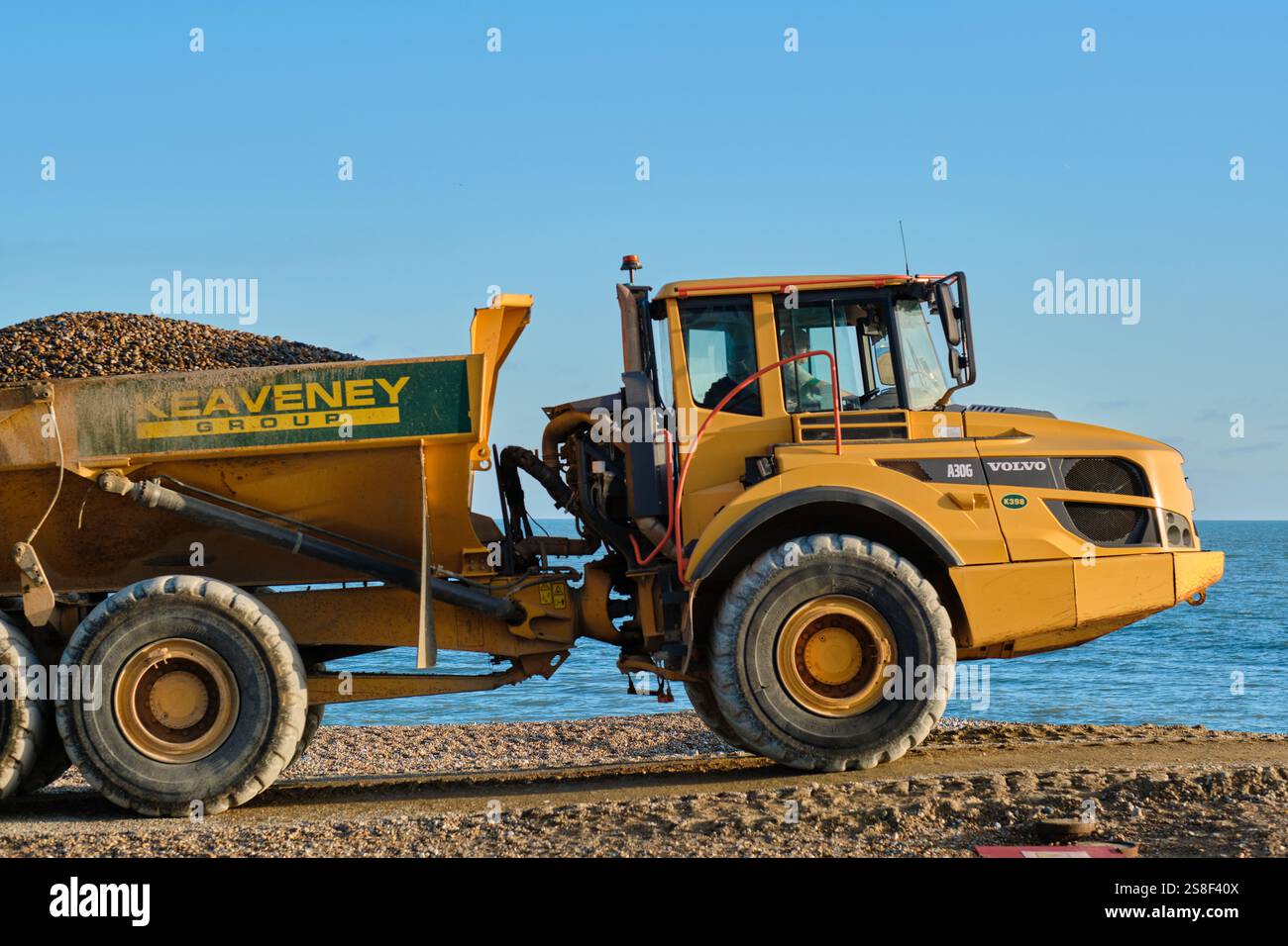 Volvo articulated dump truck hi-res stock photography and