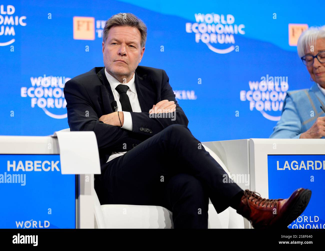 Economy and Climate Minister Robert Habeck attends the Annual Meeting of World Economic Forum in