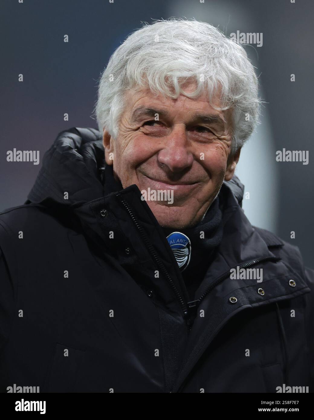 Bergamo, Italy, 21st January 2025. Gian Piero Gasperini Head coach of