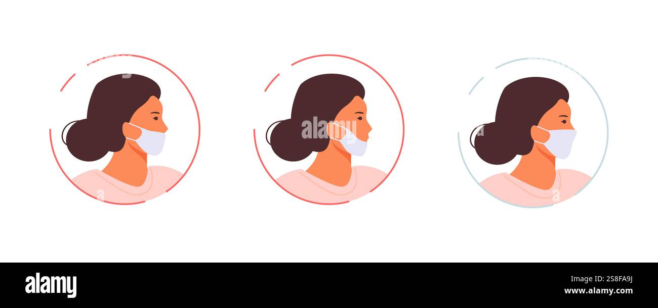 How to correctly wear a protective mask instructions. Prevention of ...