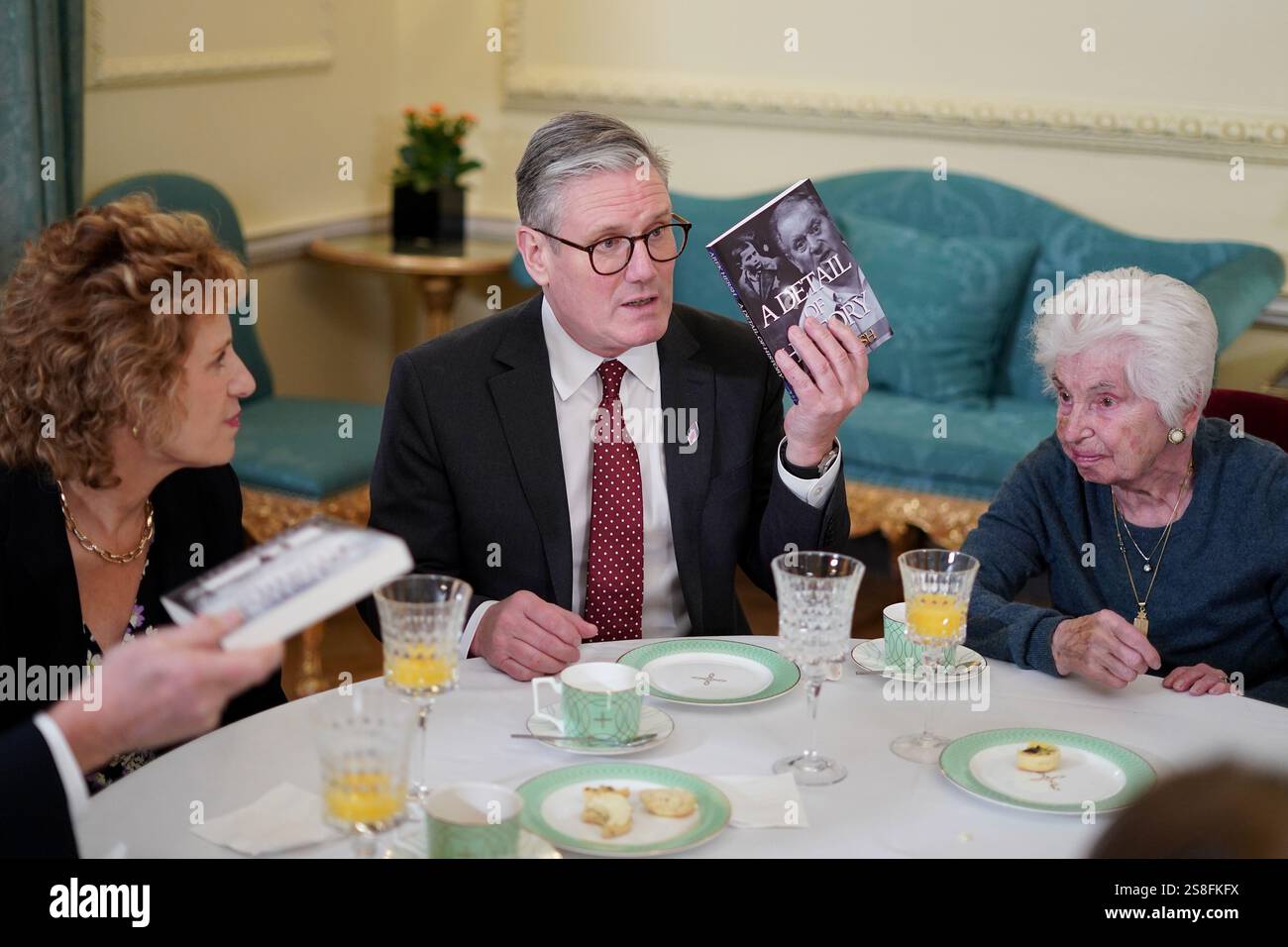 Prime Minister Sir Keir Starmer during a reception to mark Holocaust