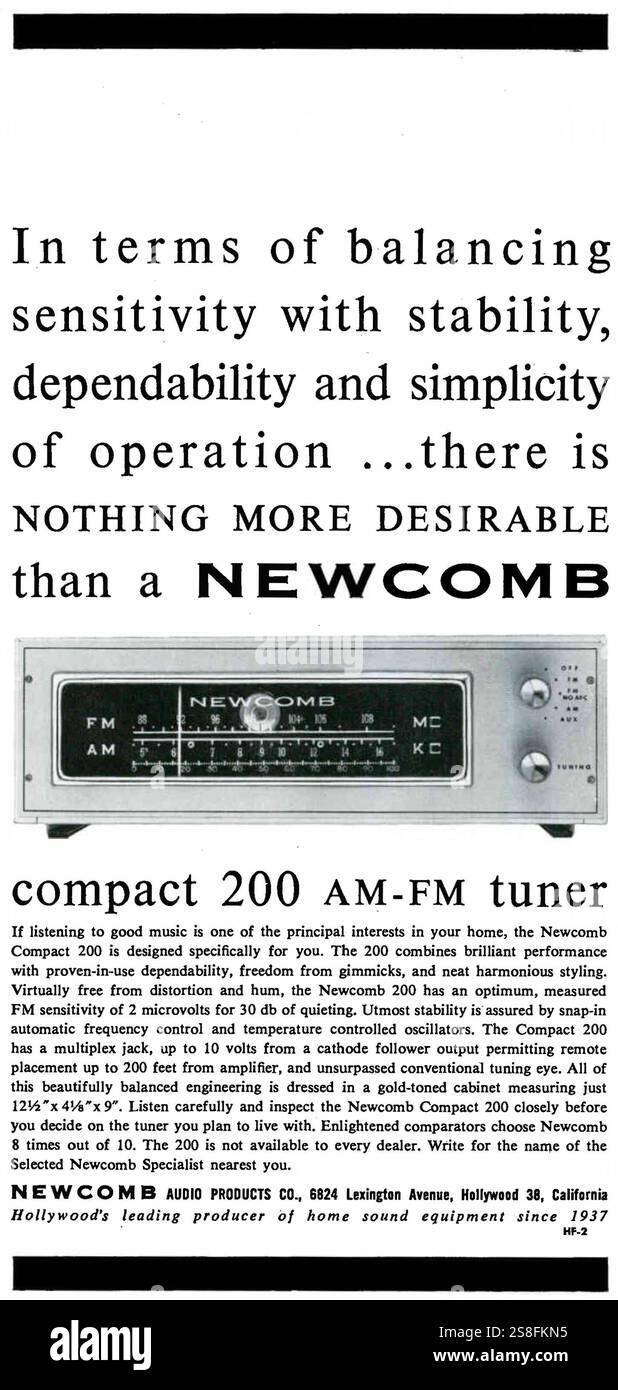 Newcomb hi-res stock photography and images - Alamy